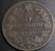 5 Centesimi Italie 1862 N - 1861-1878 : Victor Emmanuel II