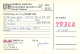 Radio Amateur QSL Post Card Y03CD OK1MNW  Czechoslovakia - Radio Amateur