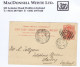 Great Britain Wales Finland 1897 QV 1d UPU Postcard To Uleaborg Cancelled PORTMADOC/O31 Duplex, OULU Arrival - Other & Unclassified