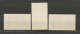 St PIERRE & MIQUELON  P.A N° Y&T 1 à 3.  Timbres Neufs** Sans Charnière (voir Les 2 Scans) - 1942 Protection De L'Enfance Indigène & Quinzaine Impériale (PEIQI)
