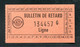 Ticket De Metro - Bulletin De Retard RATP - Années 60/70 - Billet RER - Autres & Non Classés