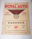REVUE ROYAL AUTO N°14, 1935, PUB ESSENCE BP, ROYAL AUTOMOBILE CLUB DE BELGIQUE - Automobili