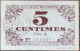 Bon Communal 5 Centimes Ville De LILLE 1917 Nécessité Série A N°511087 - Cámara De Comercio