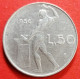 50 Lires Italie 1956 - 50 Liras