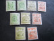 Superb Manchukuo 1937 SC#101-109 MHT To MH Set Of 9   RS - Andere & Zonder Classificatie