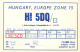 Radio Amateur QSL Post Card Y03CD HA5DQ Hungary - Radio Amateur