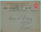 N°138 Op Omslag De Haeck, Afst. AALST /ALOST 2 03/11/1919 Naar TERTRE 04/11/xx (geblokkeerd Jaartal) - 1915-1920 Alberto I