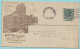 Entier Postal Illustré CANADIAN PACIFIC RAILWAY CIE - WINDSOR STATION - Montreal 29/08/1921 - 1903-1954 Rois