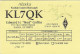 AK 212273 QSL - USA - Alaska - Kodiak - Amateurfunk