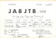 Radio Amateur QSL Post Card Y03CD JA8JTB Japan - Radio Amatoriale