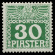 ÖSTERREICH LEVANTE PORTOMARKEN Nr 14xb Postfrisch Gepr. X73AA2A - Eastern Austria
