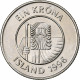 Islande, Krona, 1996, Nickel, SPL, KM:27A - IJsland