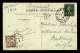 CARTE DE PARIS ENVOYEE A BUSSANG (VOSGES), TAXEE AVEC UN TIMBRE A 20 CENTIMES LE 12.08.1920 - 1960-.... Cartas & Documentos