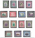 1939 NORTH BORNEO - Stanley Gibbons N. 303/317 Set Of 15  MLH* - Otros & Sin Clasificación