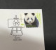 12-4-2024 (1 Z 42) Kung Fu Panda (4) With Panda Bear Stamp - Osos