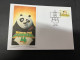 12-4-2024 (1 Z 42) Kung Fu Panda (4) With Bird Stamp (3 Covers) - Osos