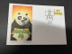 12-4-2024 (1 Z 42) Kung Fu Panda (4) With Bird Stamp (3 Covers) - Bären