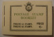 New Zealand.1957 4/- Booklet.SG SC22.Campbell Paterson W7c.Missing Airmail Labels - Markenheftchen