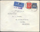 Israel Jerusalem Cover Mailed To Switzerland 1949. 35S Rate ##07 - Cartas & Documentos