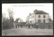 CPA Jussy-le-Chaudrier, Ecole Et Mairie, Route De Sancergues  - Sancergues