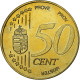 Hongrie, 50 Euro Cent, Essai-Trial, Laiton, SPL+ - Essais Privés / Non-officiels