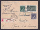 Flugpost R Brief Air Mail Luxemburg Airlines LX-LAA Eischen Zürich Flugplatz - Storia Postale