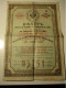 1866 RUSSIA STATE BOND OBLIGATION 100 RUBLES - Russie