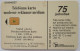 Slovakia 75 Units Chip Card - Plesnevic Alpinsky / Bison - Eslovaquia