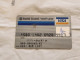 ISRAEL-VISA-BANK LEUMI-(4580-1402-0928-4417)-(04/97)-used Card - Carte Di Credito (scadenza Min. 10 Anni)