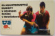 Slovakia 75 Units Chip Card - 20th European Championships ' 96 In Table Tennis - Eslovaquia