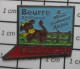 713c Pin's Pins / Beau Et Rare / ANIMAUX / VACHE MISS SÜDWEST (en Allemand ?) ALSACE BEURRE PASTEURISE - Animals