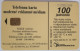 Slovakia 100 Units Chip Card - Rys Ostrovid - Slovacchia