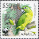 Jamaica 2006 MiNr. 1122 - 1125 Jamaika WWF Birds, Parrots, Black-billed Amazon M/sh MNH** 12.80 € - Jamaique (1962-...)