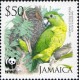 Jamaica 2006 MiNr. 1122 - 1125 Jamaika WWF Birds, Parrots, Black-billed Amazon M/sh MNH** 12.80 € - Giamaica (1962-...)