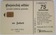 Slovakia 75 Units Chip Card -  Bojnice Altar St. Jacob - Slovaquie