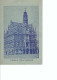 Oudenaarde : Stadhuis Staat  Op Achterzijde Van Een Schoolkaart Van Brussel (kaart Van 50 Goede Noten) - Oudenaarde