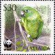 Jamaica 2006 MiNr. 1122 - 1125 Jamaika WWF Birds, Parrots, Black-billed Amazon 4v MNH** 3.20 € - Papageien