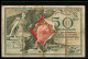 AK Reichskassenschein 50 Mark, Glücksschwein, Geld  - Monedas (representaciones)