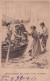 E3- PECHE - EMBARQUEMENT DES VIVRES AVANT LE DEPART - EN  1908 - ( 2 SCANS ) - Pesca