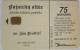 Slovakia 100 Units Chip Card - Bojnice Altar -  St. John Baptist - Slovakia