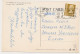 CHINA, HONG KONG  Night Scene From Peak Nice Stamp 1974, Old Photo Postcard - China (Hong Kong)