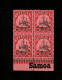 Samoa: MiNr. 15, 4er Block Mit Inschrift, Postfrisch, ** - Samoa