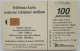 Slovakia 100 Units Chip Card - Dudok Obycajny / Hoopoe - Slowakei