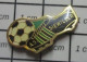 912d Pin's Pins / Beau Et Rare / SPORTS / CLUB FOOTBALL AS SIEWILLER BALLON CRAMPONS - Calcio