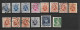 Belgique : 43-279-280-282-285-286-287-288-320-340-401-413-420-425-426-479-832-1005-1006-1007 - 1893-1907 Coat Of Arms