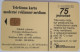 Slovakia 75 Units Chip Card - Medved Hnedy / Bear - Eslovaquia