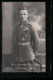 Foto-AK Sanke Nr. 414: Kampfflieger Leutnant Leffers In Uniform Mit Flugzeugführerabzeichen Und Pour Le Merite Orden  - 1914-1918: 1ère Guerre