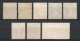 - FRANCE N° 233/40 Oblitérés - Série Type Blanc, Semeuse Et Merson 1927-31 (8 Timbres) - - Oblitérés