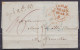 Grande Bretagne - L. Càd LIVERPOOL /SEP 13 1843 Pour BRUXELLES (au Dos: Càd "QUIEVRAIN …" + Arrivée BRUXELLES /20 SEPT 1 - 1830-1849 (Independent Belgium)