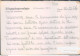 Pr50 Pallagorio  Prigioniero Di Guerra In Germania Scrive Alla Sua Famiglia 1944 - Franchigia
